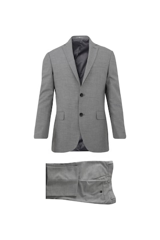 Uki Açık Gri Comfort Fit 6 Drop Takım Elbise Açık Gri