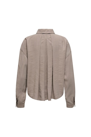 Only Onlarıs Lıfe Ls Pleat Shırt Wvn Bej Kadın T-shirt 15337947