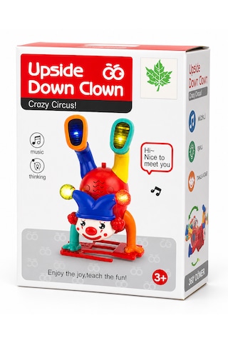 23 Cm Işıklı Ve Müzikli Palyaço Ajan P