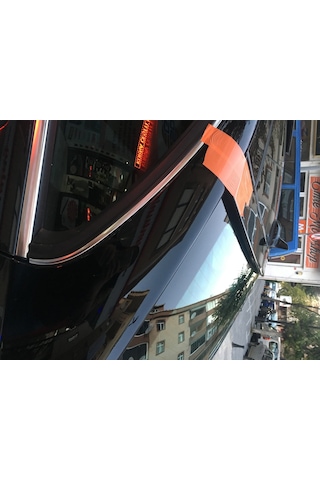 Mercedes W204 Kasa C180 Cam Üstü Spoiler Piano Black Boyalı
