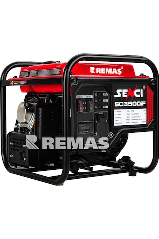 Senci Sc 3500 İf İpli Inverter 4 Kva Monofaze Benzinli Jeneratör