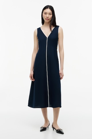 Tommy Hilfiger Contrast Bındıng Ns Strap Dress Kadın Mavi Elbise - Ww0ww49907