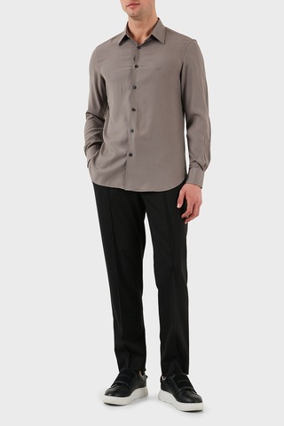 Emporio Armani Erkek Gömlek Em001537 Af14214 U6107 Vizon Vizon