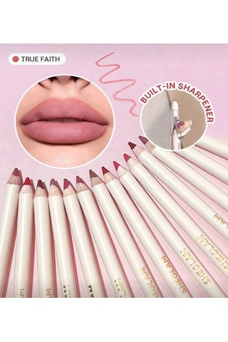 Sheglam Lip Facts Dudak Kalemi - True Faith Kremsi Mat Yüksek Pigmentli True Faith