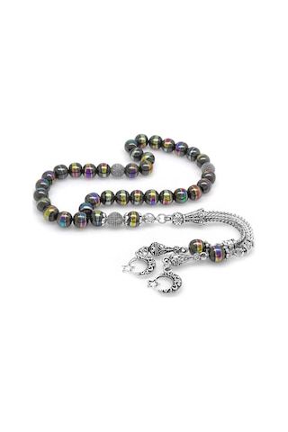 Kararmaz Metal Püsküllü Küre Kesim İsim Yazılı Multicolor Hemati