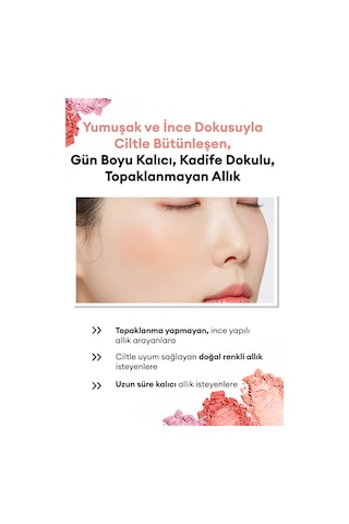 Missha Cotton Blusher Yumuşak Dokulu Kolay Sürülebilen Allık Vintage Robe