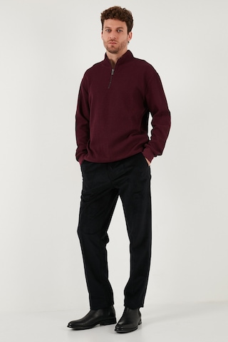 Buratti Normal Bel Regular Fit Düz Paça Erkek Kadife Pantolon 645Merlin Siyah