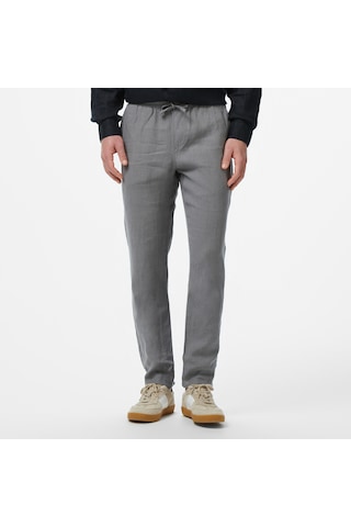 Nautica Erkek Gri Jogger Keten Pantolon Düz P55116t Gri