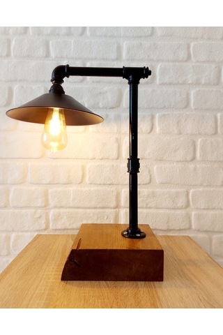 RETRO NOW CHESTER LOFT STYLE BORU ABAJUR Siyah