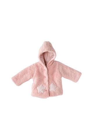 Andywawa Kız Bebek Yıldız Kabartmalı Welsoft Pembe Mont Ac23159 001