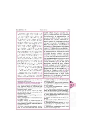 Kur'an-ı Kerim ve Açıklamalı Yüce Meali - Orta Boy - Türkçe Okunuşlu - Tecvidli - Üçlü Meal- Huzur Yayınevi