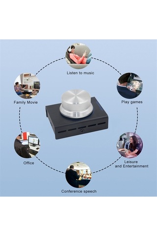 Flybuy Usb Bilgisayar Ses Kontrol Cihazı - Pc Hoparlör Ve Düğme İle Ses Ayarı