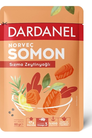 Dardanel Zeytinyağlı Somon Poşet 80 G Dardanel Zeytinyağlı Somon Poşet 80 G