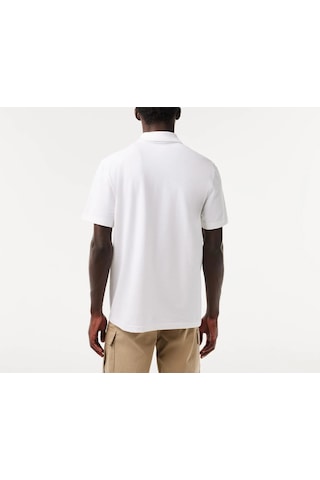 Lacoste Erkek T-shırt Dh0783-001 Dh0783-001 Beyaz