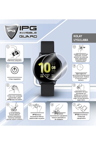 Ipg Garmin Approach S70 42mm Smart Watch Ile Uyumlu Hydrogel Ek