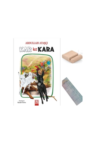 Kar İle Kara / Abdullah Ataşçı / 5. Ve 6. Sınıf 10-12 Yaş Hikaye +tablet Tutucu + Takip Ayracı