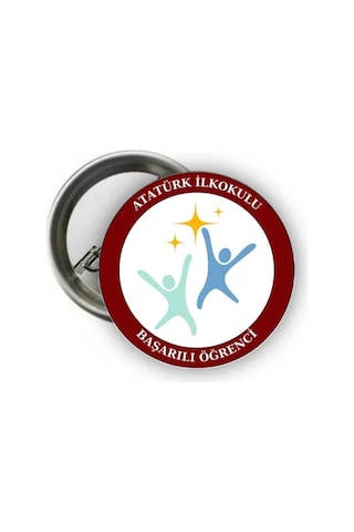 Başarı Rozeti - Başarılı Öğrenci Rozeti 24 Adet Renkli