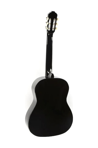 Segah 4 - 4 Tam Boy Siyah Klasik Solak Gitar Kılıf Pena Seti