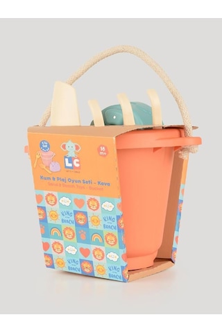 Let's Be Child Kum & Plaj Oyun Seti 24+ Yaş Somon C79040836ss1-6