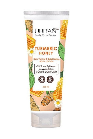 Urban Care Turmeric Honey Cilt Tonu Eşitleyici ve Aydınlatıcı Vücut Losyonu 250 ML