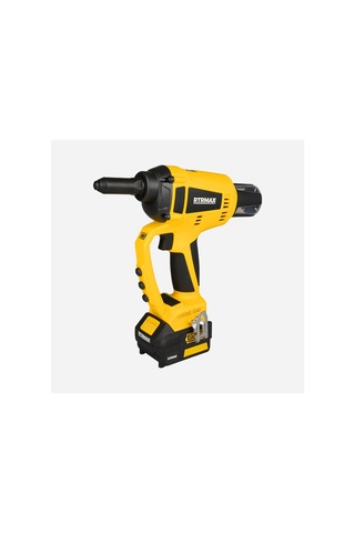 Kömürsüz Akülü Perçin Tabancası 18v 4.0 Ah Tek Akü Rtrmax X-lıon - Rtx2032a