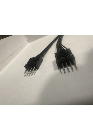 9 Pin Anakart Fan Çoğaltıcı 2 Port 9 Pin Çoklayıcı Kablo