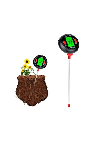 Butu Rz104 Toprak Ph Ölçer Nem Dedektörü Dijital Monitörü