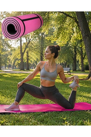 10 Mm Spor Ve Kamp Matı Çok Amaçlı Kullanım Hafif Taşınabilir Dayanıklı Eva Yapı Çok Renkli
