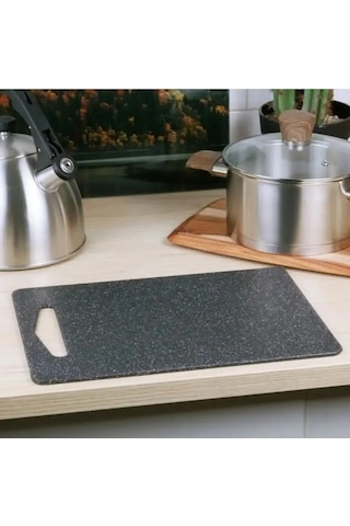 Attrıbute Marble Beyaz / Granit 27,5x36,5cm Kesme Tahtası 141351855 Gri