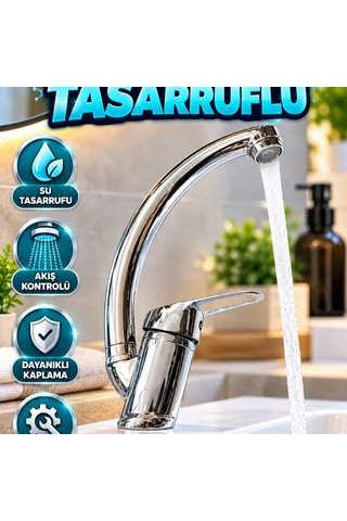 Su Tasarruflu Musluk Başlığı Dayanıklı Kaplama Ve Akış Kontrolü