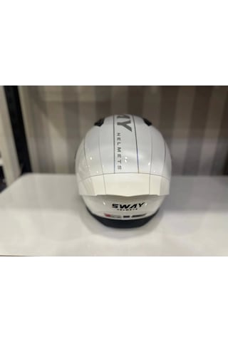 Sway Sw 850 Full Face Motosiklet Kaskı Altın - Beyaz
