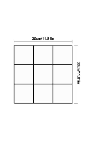 Su Geçirmez Seramik Görünümlü Duvar Çıkartması 3d Duvar Kağıdı Duvar Çıkartmaları Yatak Odası Mobilyaları Oda Mutfak Diğer