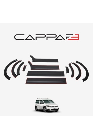 Volkswagen Caddy 2015-2020 Yıl Aralığı Uyumlu Kısa Şase Sol Sürgü Dodik Seti 12 Parça