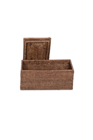 Basket Malzemelik, Kapaklı, Tezgah Üstü - Kahve Kahve