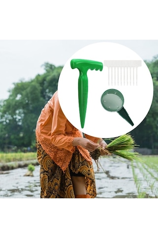 Trendooze Tohum Ekici Seti - Profesyonel Taşınabilir Toprak Uygulama Aleti