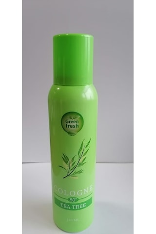 Green Fresh 80 Derece Limon Kolonyası Sprey 150 ML x 5+80 Derece Çay Ağacı Kolonya Sprey 150 ML x 5