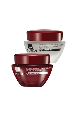 Avon Anew Reversalist Plump & Smooth Gece Ve Gündüz Krem Seti