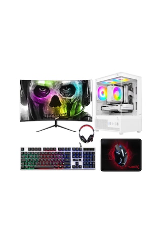 Turbox TX9609 i5-4440 16 GB 256 GB SSD 4 GB GT740 23.8" Dos Masaüstü Oyuncu Oem Paket Bilgisayar