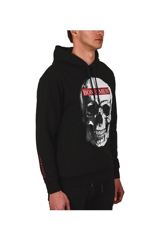 Bonesmen Erkek Kapüşonlu Sweatshirt (463017489) Siyah