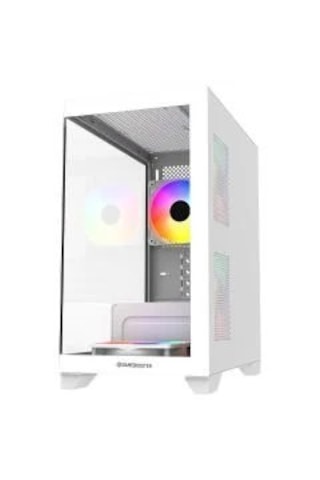 Gamebooster Gb-m6001w 600w 4 12 R.bow Fan Usb 3.0 Seaview Midt Matx Gaming Kasa