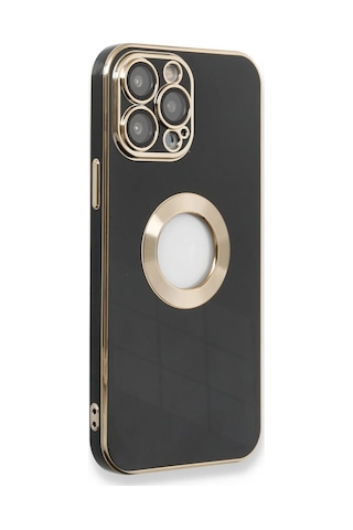 Newface - 552 - iPhone Uyumlu 14 Pro Max Kılıf Store Silikon - Csmo-tex - - Siyah