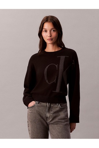 Calvin Klein Long Sleeve Smooth Cotton Ck Jac-12557 Siyah