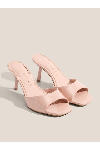 Guess Carisse Kadın Topuklu Terlik Flpcaıpaf03 Pudra
