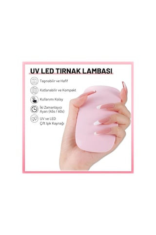 Mini 6 Watt Usb Uv Led Tırnak Oje Kurutma Makinesi