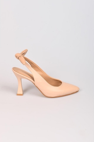 Trendyshose 03674 Şampanya Topuk Arkası Modeli Ayarlanabilir