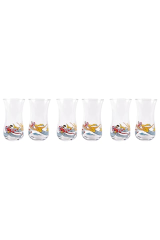Anason İşleri Şen Kadeh Rakı Bardağı İnce Belli 6'lı Set Anason İşleri Şen Kadeh Rakı Bardağı İnce Belli 6'lı Set