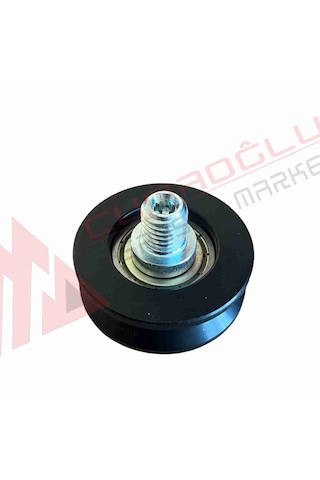 Asansör Kapı Ray Taşıyıcı Makara Ø49 M12 Düz