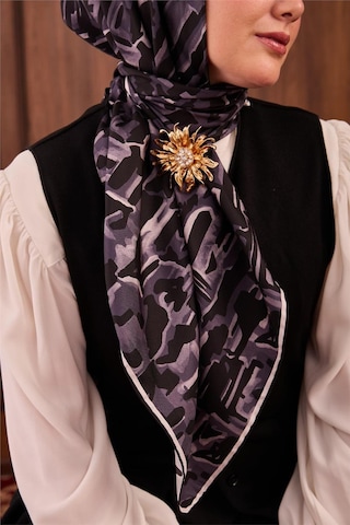 Silk Home Tivil Saf İpek 11491 - 09 Siyah Doku Desen siyah