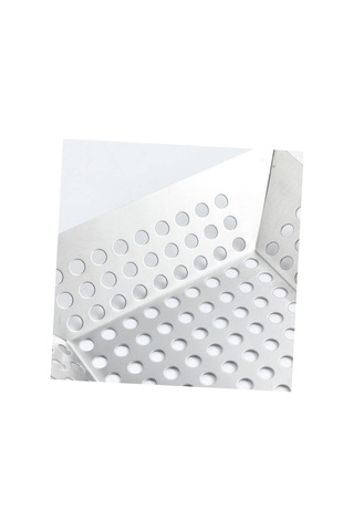 Kamp İçin Uygun Izgara Topper, Açık Hava Pişirme İçin Yeniden Kullanılabilir Paslanmaz Çelik Barbekü Tava Izgara Aksesuarı