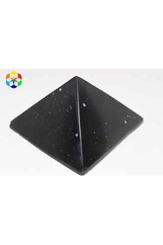 Obsidyen Taşı Piramit - 315Gr Hafif Kusurlu
